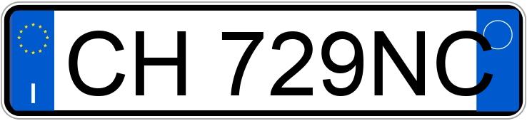 Numer rejestracyjny CH729NC posiada FIAT Punto 3a serie Numer rejestracyjny CH729NC posiada FIAT Punto 3a serie