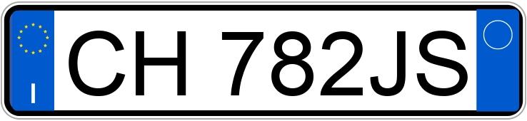 Numer rejestracyjny CH782JS posiada TOYOTA Yaris