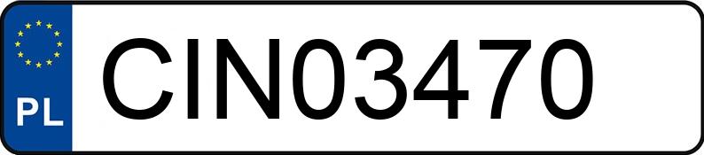 Numer rejestracyjny CIN 03470 posiada RENAULT LAGUNA 1.9 CDI - CIN03470 Numer rejestracyjny CIN 03470 posiada RENAULT LAGUNA 1.9 CDI - CIN03470