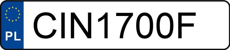Numer rejestracyjny CIN 1700F posiada RENAULT Laguna II 3.0 MR`01 E3 Privilege Aut. - CIN1700F Numer rejestracyjny CIN 1700F posiada RENAULT Laguna II 3.0 MR`01 E3 Privilege Aut. - CIN1700F