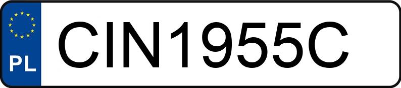 Numer rejestracyjny CIN 1955C posiada BMW 320 - CIN1955C Numer rejestracyjny CIN 1955C posiada BMW 320 - CIN1955C