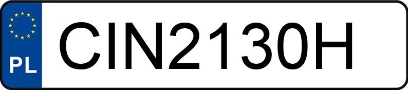 Numer rejestracyjny CIN 2130H posiada OPEL Vectra B 1.8 MR`99 Comfort - CIN2130H Numer rejestracyjny CIN 2130H posiada OPEL Vectra B 1.8 MR`99 Comfort - CIN2130H