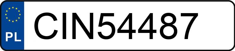Numer rejestracyjny CIN 54487 posiada VOLKSWAGEN PASSAT 2.0 KAT - CIN54487 Numer rejestracyjny CIN 54487 posiada VOLKSWAGEN PASSAT 2.0 KAT - CIN54487