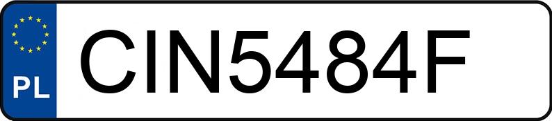 Numer rejestracyjny CIN 5484F posiada MERCEDES-BENZ G 350 CDI MR`08 E4 463 G 350 CDI MR`08 E4 463 - CIN5484F