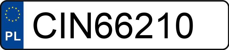 Numer rejestracyjny CIN 66210 posiada PEUGEOT 407 - CIN66210