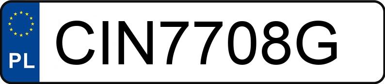 Numer rejestracyjny CIN 7708G posiada OPEL GRANDLAND X - CIN7708G Numer rejestracyjny CIN 7708G posiada OPEL GRANDLAND X - CIN7708G