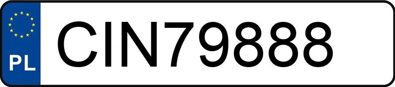 Numer rejestracyjny CIN 79888 posiada MAZDA RX-8 - CIN79888 Numer rejestracyjny CIN 79888 posiada MAZDA RX-8 - CIN79888