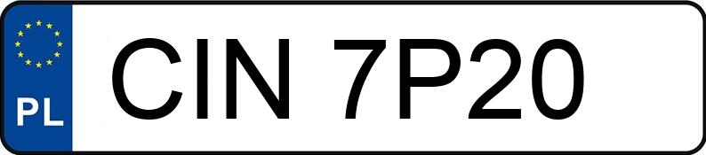 Numer rejestracyjny CIN 7P20 posiada HONDA Civic 1.3i Kat. MR`91 i - CIN7P20 Numer rejestracyjny CIN 7P20 posiada HONDA Civic 1.3i Kat. MR`91 i - CIN7P20