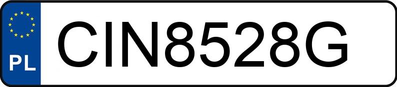 Numer rejestracyjny CIN 8528G posiada FORD MONDEO - CIN8528G