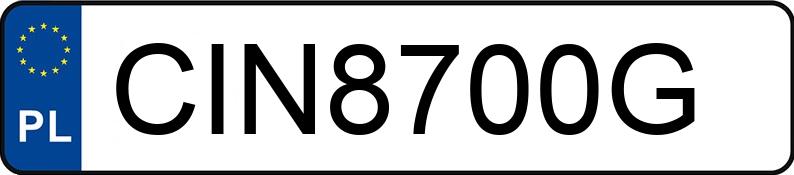 Numer rejestracyjny CIN 8700G posiada AUDI A1 Sportback 40 TFSI MR`19 E6d 8X S line S tronic - CIN8700G