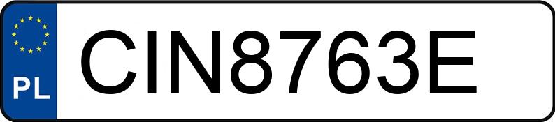 Numer rejestracyjny CIN 8763E posiada FIAT Seicento 1.1 Kat. MR`98 SX - CIN8763E Numer rejestracyjny CIN 8763E posiada FIAT Seicento 1.1 Kat. MR`98 SX - CIN8763E