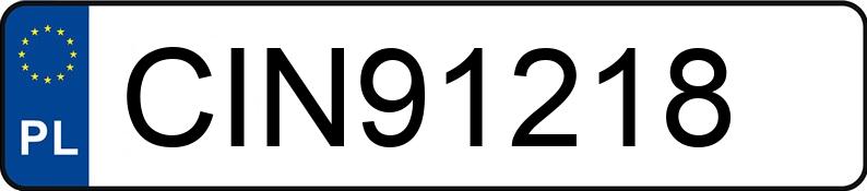 Numer rejestracyjny CIN 91218 posiada ALFA ROMEO 156 1.9 JTD - CIN91218 Numer rejestracyjny CIN 91218 posiada ALFA ROMEO 156 1.9 JTD - CIN91218