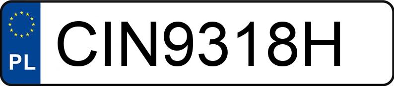 Numer rejestracyjny CIN 9318H posiada BMW X4 - CIN9318H Numer rejestracyjny CIN 9318H posiada BMW X4 - CIN9318H