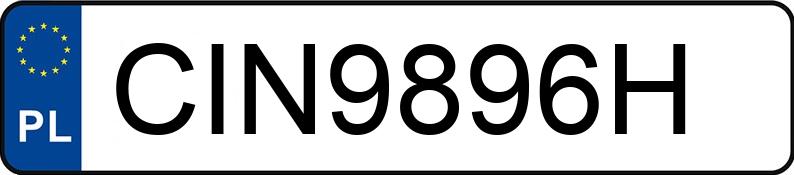 Numer rejestracyjny CIN 9896H posiada AUDI A4 AVANT - CIN9896H Numer rejestracyjny CIN 9896H posiada AUDI A4 AVANT - CIN9896H