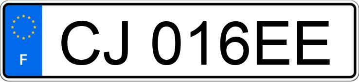 Numer rejestracyjny CJ016EE posiada VOLKSWAGEN GOLF VI