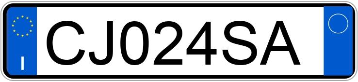 Numer rejestracyjny CJ024SA posiada PEUGEOT 206 Numer rejestracyjny CJ024SA posiada PEUGEOT 206