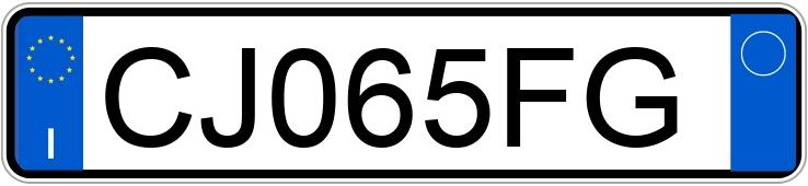 Numer rejestracyjny CJ065FG posiada LANCIA Y