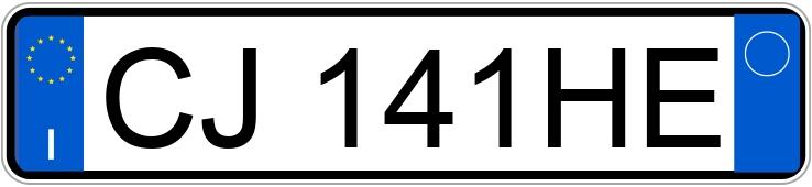 Numer rejestracyjny CJ141HE posiada ALFA ROMEO 147 Numer rejestracyjny CJ141HE posiada ALFA ROMEO 147