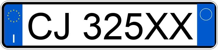 Numer rejestracyjny CJ325XX posiada MERCEDES Classe E