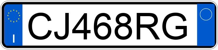 Numer rejestracyjny CJ468RG posiada FIAT Punto 3a serie