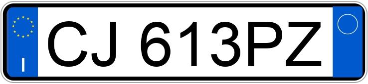 Numer rejestracyjny CJ613PZ posiada BMW Serie 3 Numer rejestracyjny CJ613PZ posiada BMW Serie 3