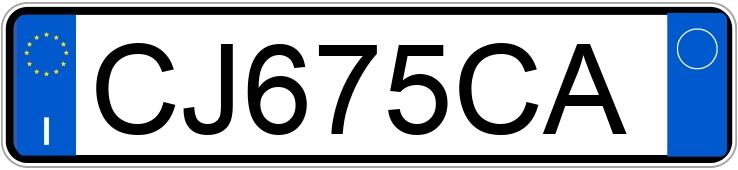 Numer rejestracyjny CJ675CA posiada RENAULT Megane 2a serie