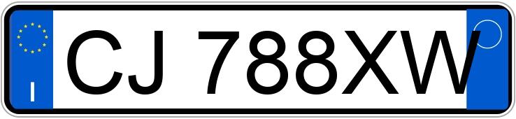 Numer rejestracyjny CJ788XW posiada FIAT Idea Numer rejestracyjny CJ788XW posiada FIAT Idea