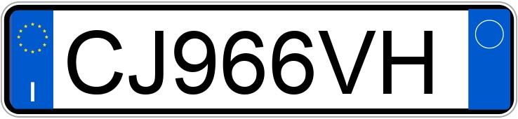 Numer rejestracyjny CJ966VH posiada ALFA ROMEO 147 Numer rejestracyjny CJ966VH posiada ALFA ROMEO 147