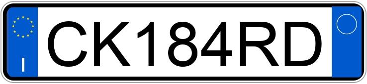 Numer rejestracyjny CK184RD posiada VOLKSWAGEN Golf 5a serie Numer rejestracyjny CK184RD posiada VOLKSWAGEN Golf 5a serie