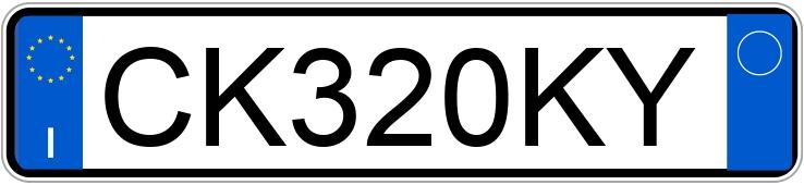 Numer rejestracyjny CK320KY posiada FORD Fiesta 5a serie Numer rejestracyjny CK320KY posiada FORD Fiesta 5a serie