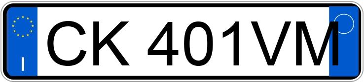 Numer rejestracyjny CK401VM posiada BMW Serie 3 Numer rejestracyjny CK401VM posiada BMW Serie 3