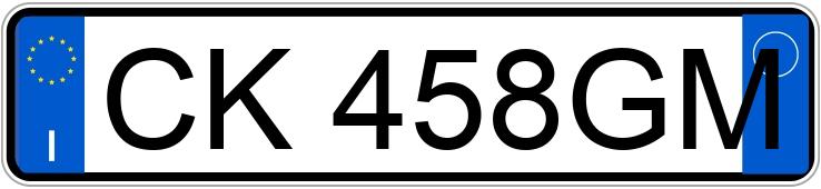 Numer rejestracyjny CK458GM posiada AUDI A4 2a serie A4 1.9 TDI-130 CV cat (96 kw)