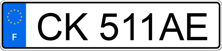 Il numero di registrazione CK511AE ha CITROEN SAXO