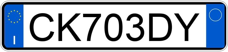 Numer rejestracyjny CK703DY posiada VOLKSWAGEN Golf 4a serie