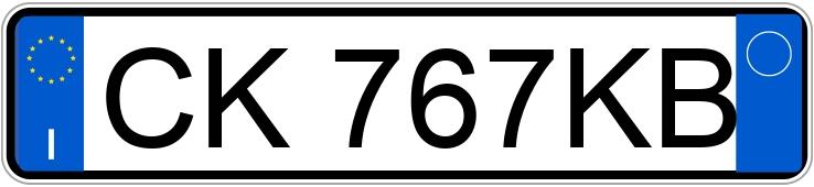 Le numéro d’enregistrement CK767KB a VOLKSWAGEN Polo 4a serie Le numéro d’enregistrement CK767KB a VOLKSWAGEN Polo 4a serie