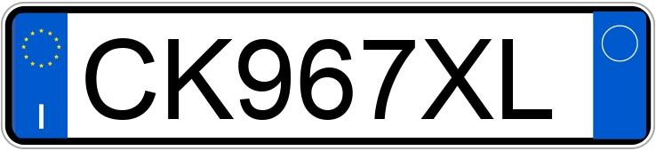 Numer rejestracyjny CK967XL posiada FORD Fiesta 5a serie