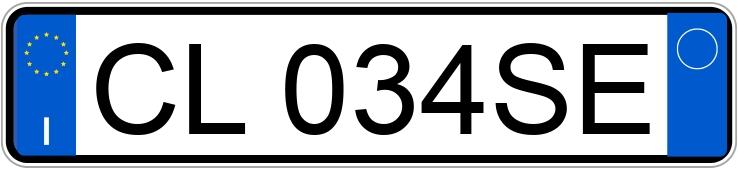 Numer rejestracyjny CL034SE posiada FIAT Seicento