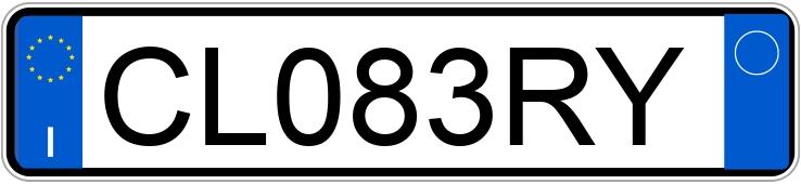 Numer rejestracyjny CL083RY posiada BMW Serie 3 Numer rejestracyjny CL083RY posiada BMW Serie 3