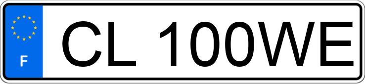 Numer rejestracyjny CL100WE posiada SMART FORTWO COUPE Numer rejestracyjny CL100WE posiada SMART FORTWO COUPE