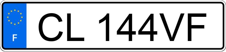 Il numero di registrazione CL144VF ha PEUGEOT 407