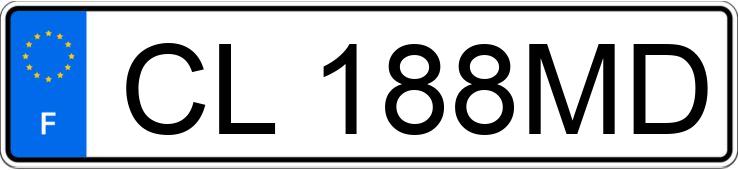 Numer rejestracyjny CL188MD posiada AUDI A6 IV