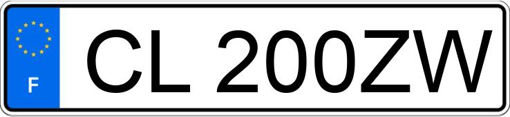 Numer rejestracyjny CL200ZW posiada KIA SPORTAGE