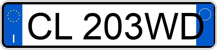 Numer rejestracyjny CL203WD posiada ALFA ROMEO 147 Numer rejestracyjny CL203WD posiada ALFA ROMEO 147