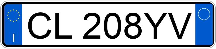 Numer rejestracyjny CL208YV posiada CITROEN Xsara