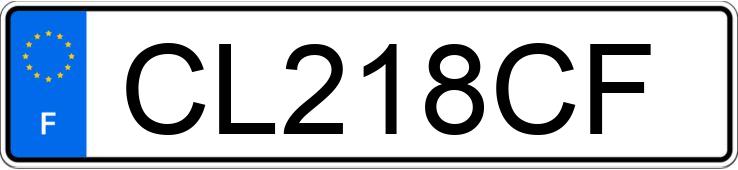 Numer rejestracyjny CL218CF posiada CITROEN C3 II