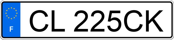 Numer rejestracyjny CL225CK posiada RENAULT CLIO Numer rejestracyjny CL225CK posiada RENAULT CLIO