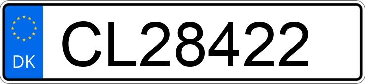 Numer rejestracyjny CL28422 posiada CITROËN C5