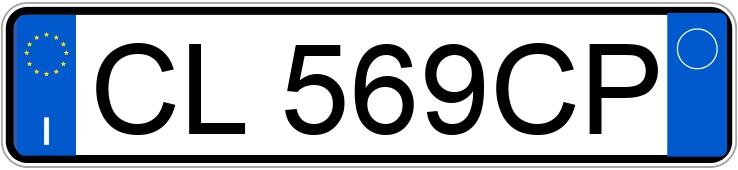 Numer rejestracyjny CL569CP posiada LANCIA Ypsilon