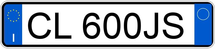 Numer rejestracyjny CL600JS posiada RENAULT Clio 2a serie Clio 1.5 dCi 65CV cat 5P Nokia (48 kw)