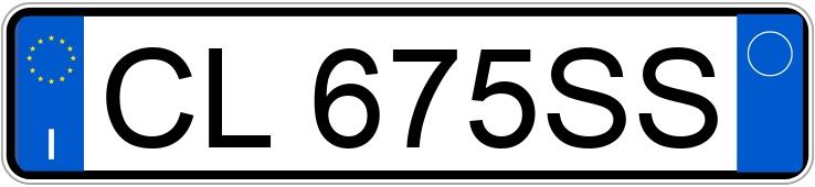 Numer rejestracyjny CL675SS posiada MINI Mini 2a serie